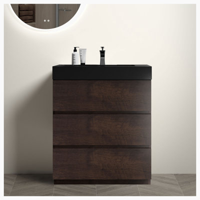 Kersley 29.9'' Single Bathroom Vanity with Top