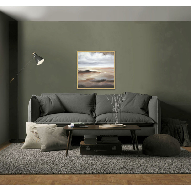 Neutral Twilight 1 Print by Art House Studios, 22" H x 22" W x 2" D