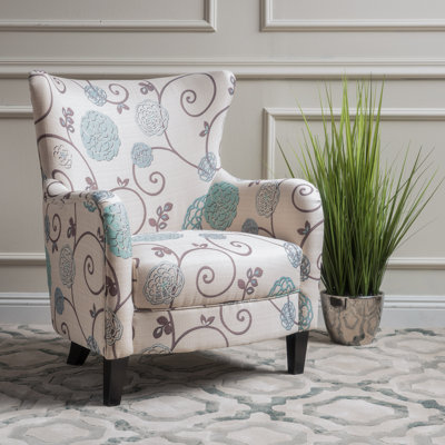 Chaise avec accoudoirs rembourrée Leia