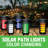 Bell+Howell Colour Changing Solar Powered Pathway Lights With Remote Control, Wireless Auto On/off