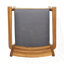 Ensemble de 2 chaises de patio en bois d'acacia-761333868