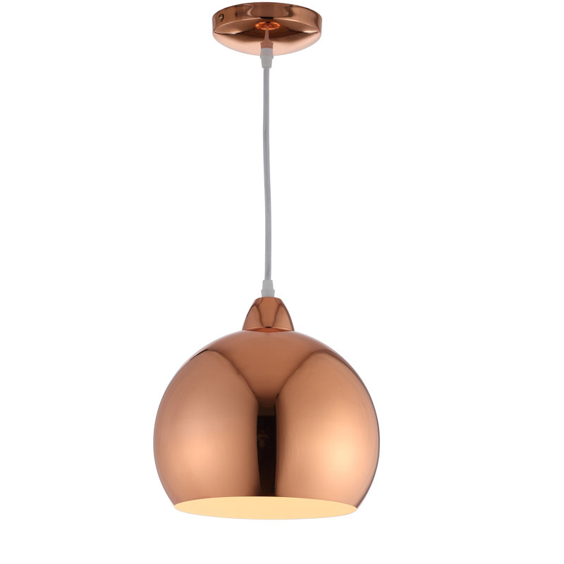 Henke 1 - Light Single Pendant, Copper