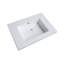 Plateau de meuble-lavabo rectangulaire encastré avec trop-plein 31 po Dowell