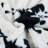 Cow Print Faux Fur Animal Print 20" Throw Pillow Cover