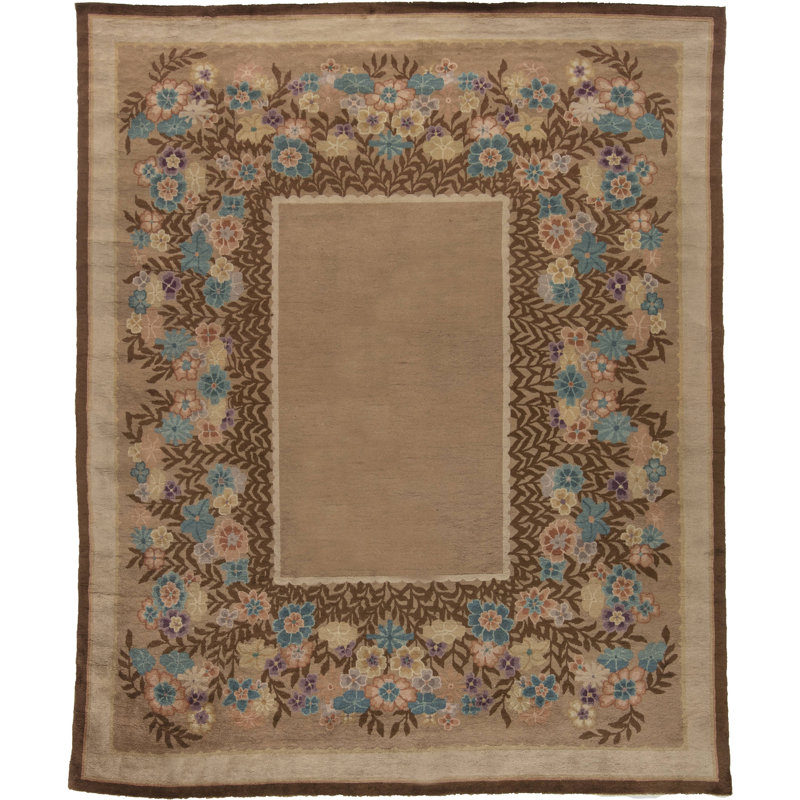 Vintage One-of-a-Kind Rectangle 8' X 9'8" Area Rug