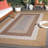 Dillion Woven Performance Machine Washable Performance Chevron Indoor/Outdoor Area Rug-1228790948