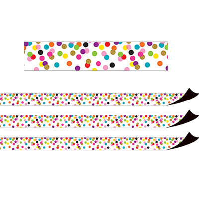 Teacher Created Resources Confetti Magnetic Border