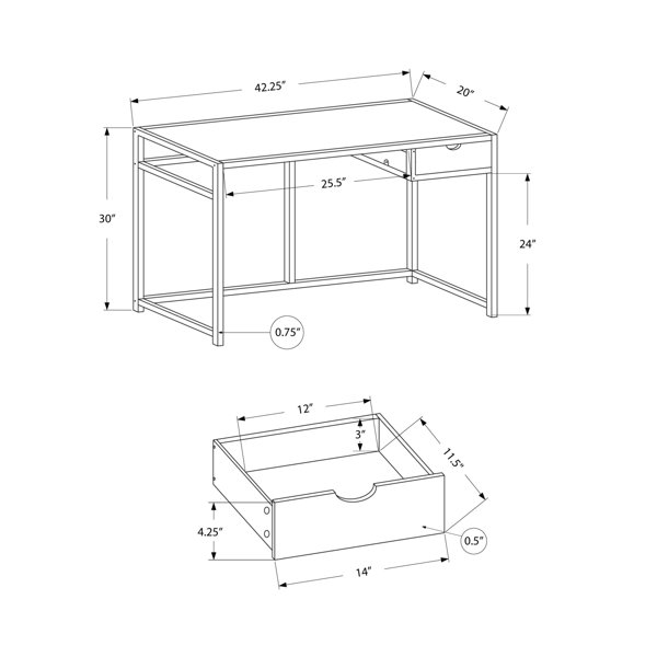 Dimensions du produit