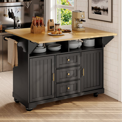 Wood Kitchen Island