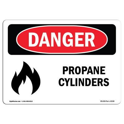 Panneau de danger OSHA