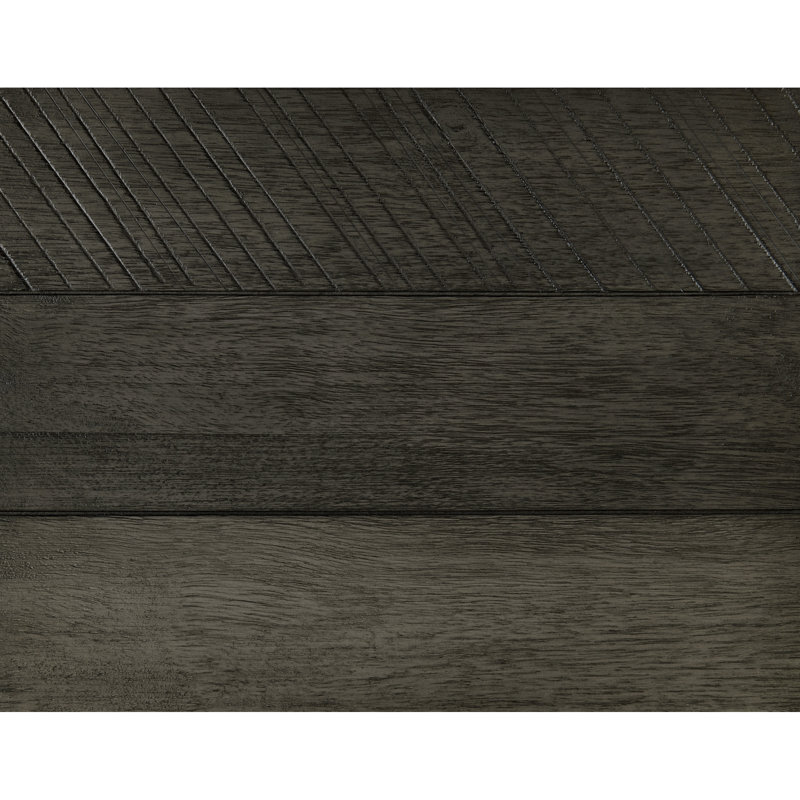 Mobilier de chambre à coucher contemporain - Table de chevet moderne en placage de métal gris à trois tons