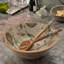 Gracie Oaks Bourbonnais Wood Serving Bowl