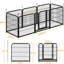 100cm H 8 Panel Metal Exercise Pen With Door-1081381285