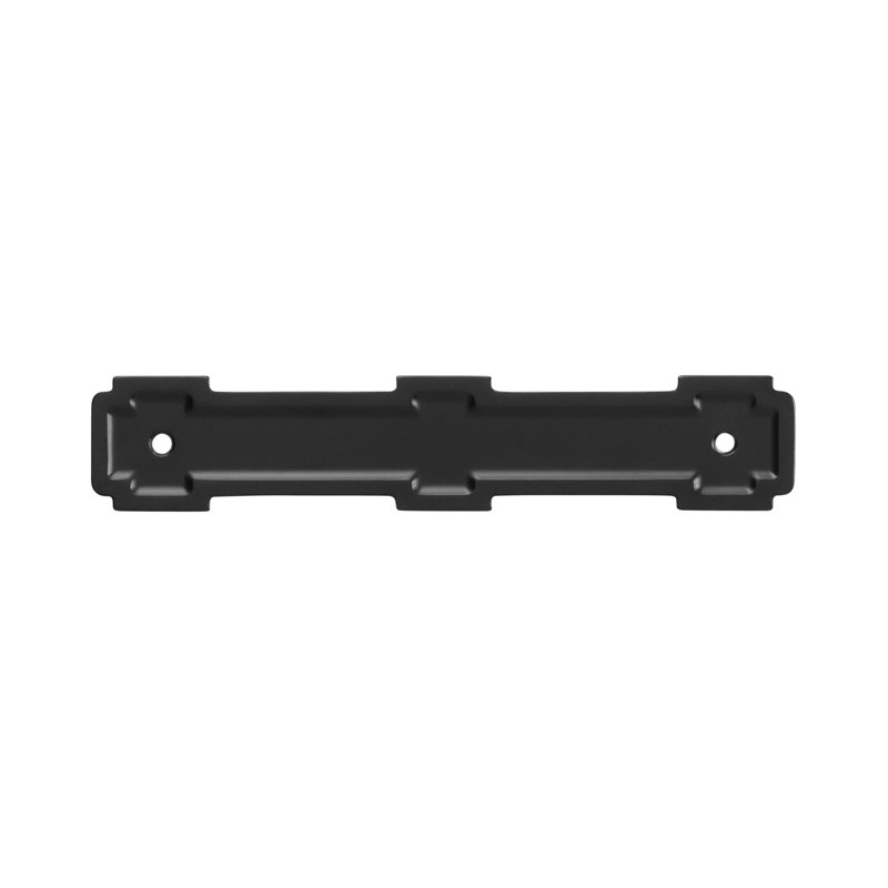 Coventry Collection Pull Backplate, Matte Black
