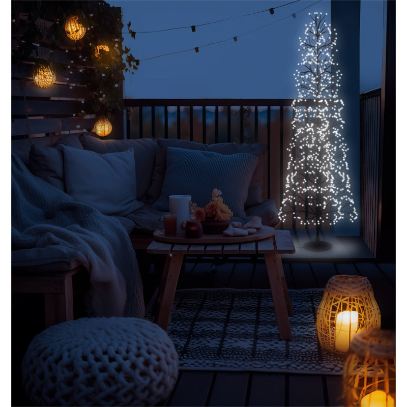 Indoor / Outdoor Lighted Trees & Branches, 150cm H x 50cm W x 50cm D