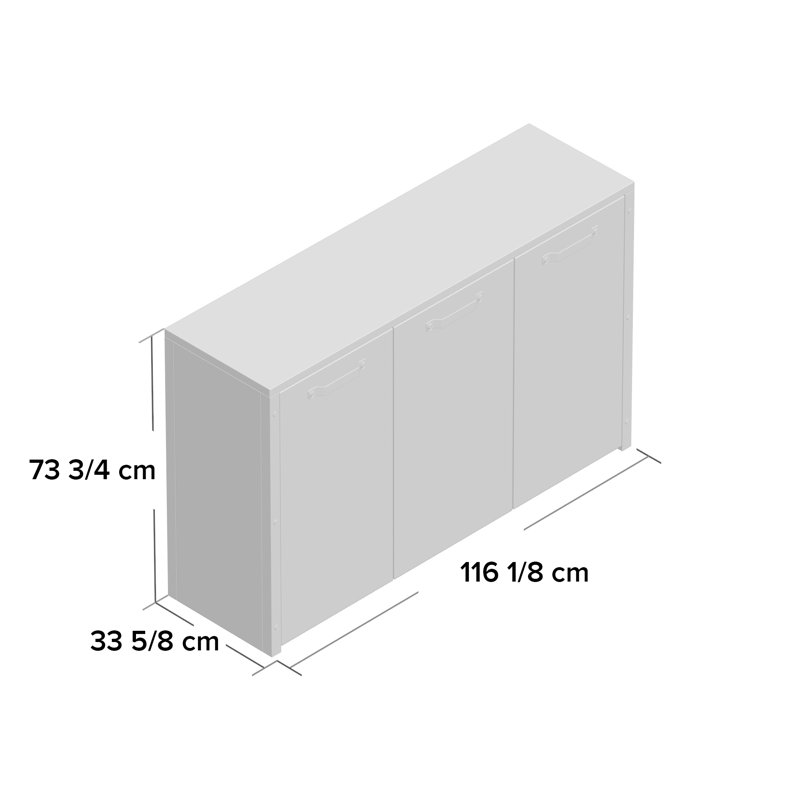 Harkon 116.1cm Sideboard