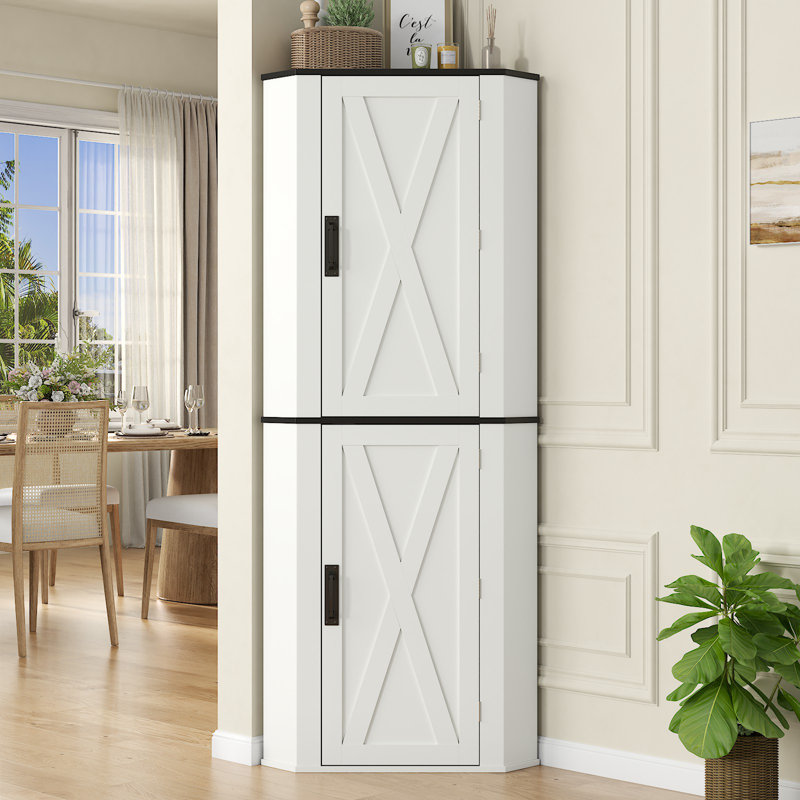 Armoire de rangement de coin pour garde-manger