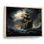 Pirate Ship At Stormy Seas - Art mural encadré pirate-1658796834-1658796837