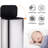 Stainless Steel Kitchen Trash Can with Soft-Close Lid, Rectangular Garbage Bin