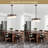 21.56" Modern 5-Light Dimmable Drum Chandelier-1367245195