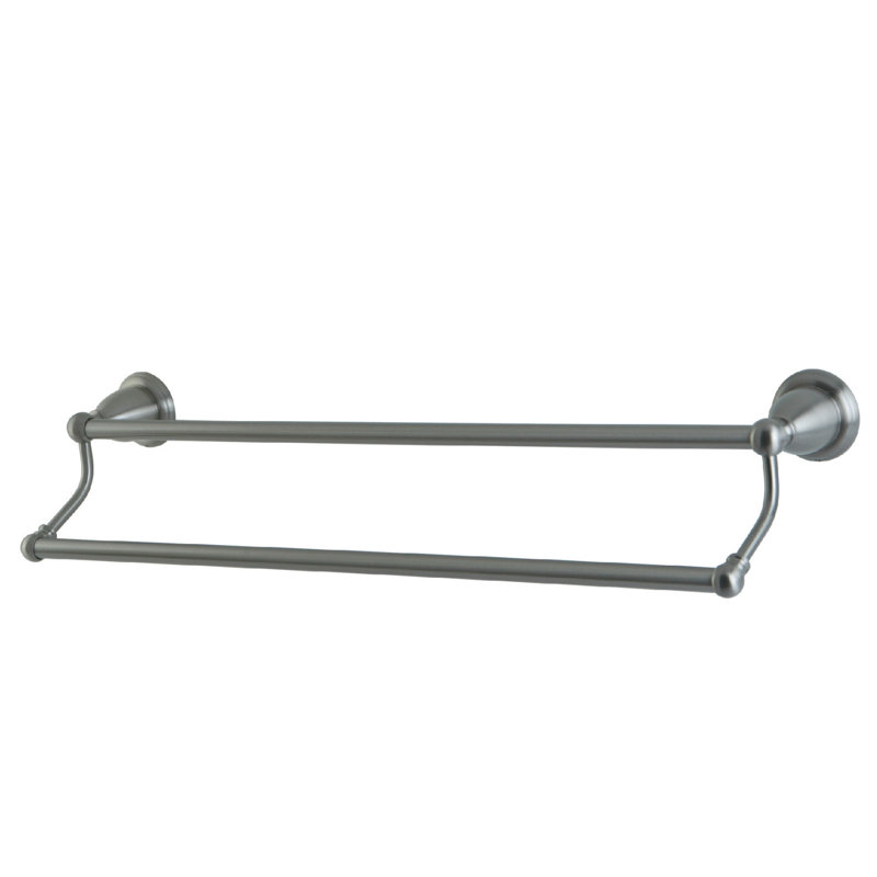 Kingston Brass Heritage 18-Inch Dual Towel Bar, Brushed Nickel