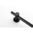 Matt Black Handheld Shower With Adjustable Height And 59-Inch Hose For Comfortable Showers Height, Hose, 28-Inch Slide Bar In Dark Finish