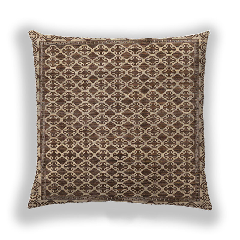 Coussin Abstract 299, Microsuède