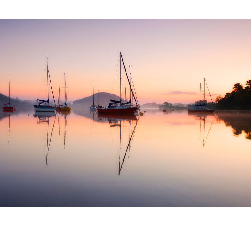 Lake District, Sunrise, England Print by Frank Peters, 18" H x 24" W x 1.5" D, Wrapped Canvas, No Mat