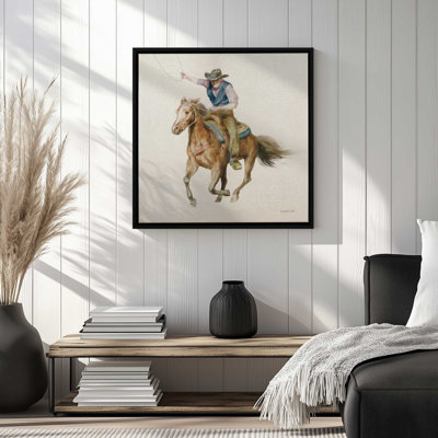 «Riders of the Range IV» par Danhui Nai, reproduction d'art sur toile