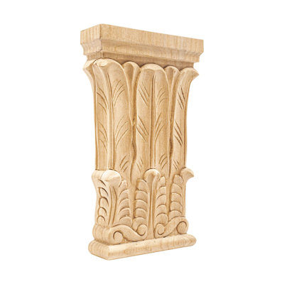 7.5 in. x 3.75 in. Wood Decorative Tile Insert