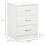 35 cm W Bedside Table