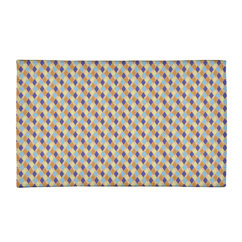 Chenille Geometric Indoor Rug, Rectangle 2' x 3'