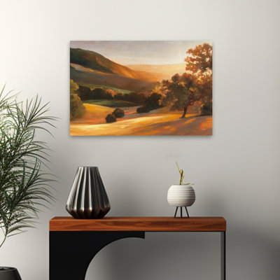 Countryside And Fields Lonesome Valley Art