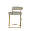 Tabouret à hauteur de comptoir 23,5 po Mack - Blanc