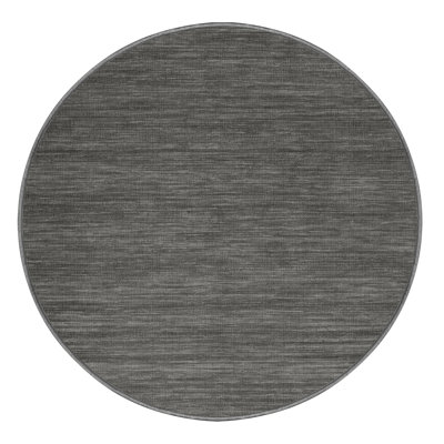 Tapis gris uni lavable à la machine