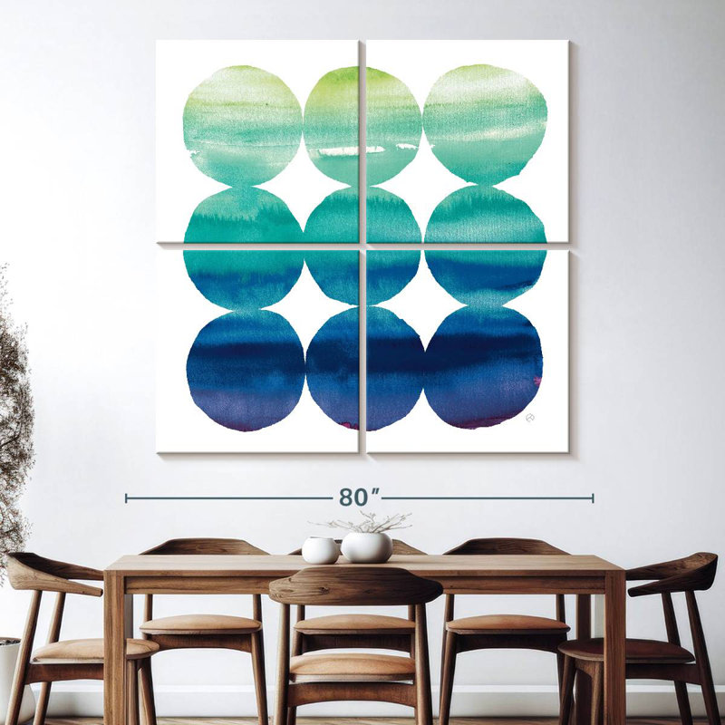 Summer Dots II, 74" H x 74" W