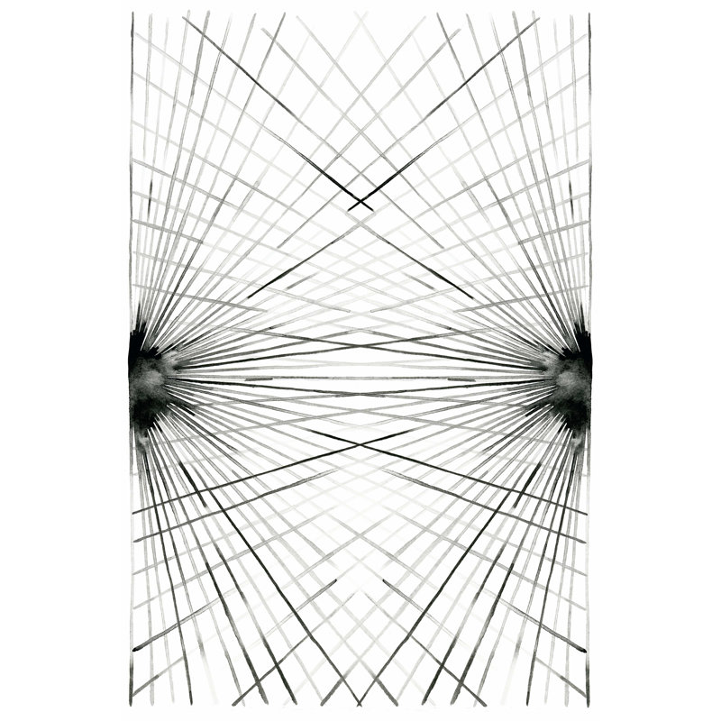 " Rays III " by Grace Popp Painting Print, 30" H x 20" W