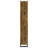 Antique Nutmeg 6-tier Rectangular Bookcase