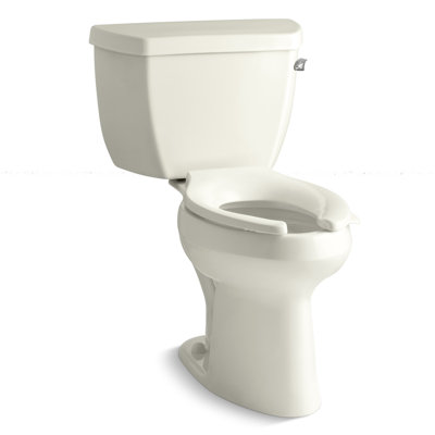 Highline Two-Piece Elongated 1.6 GPF Toilet with Pressure Lite Flush and Left-Hand Trip Lever