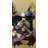 Abstract Smoking Dog Print On Canvas