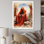 «Lynnett Coral Beige Mexico Art the Agony II», reproduction