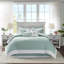 Très grand lit, 100% coton, taies décoratives européennes et option de coussins décoratifs inclus très grand lit, coussin-132947494