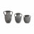 Stoneware Dolomite Vase with Ribbed Texture and Dual Side Handles for Casual Home Decor Transitional Style Accent with Sculptural Design and Durable Craftsmanship for Indoor Display Versatility-514467340-514467824