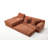 Albert Compression L-Shaped Corduroy Sectional Sofa with Steel Frame-286034681