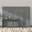 Grand lit escamotable mural avec placard-107255720