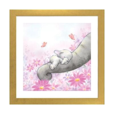 " Baby Elepant Sleeping " by Makiko