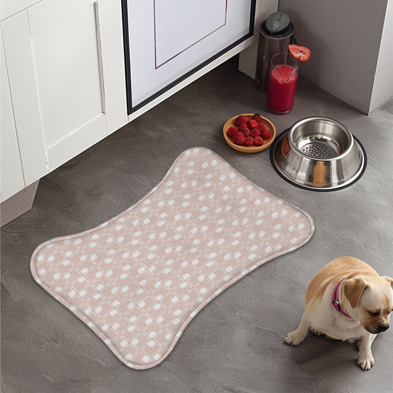 Tapis de jeu en forme d'os Love Hues - 1 pièce