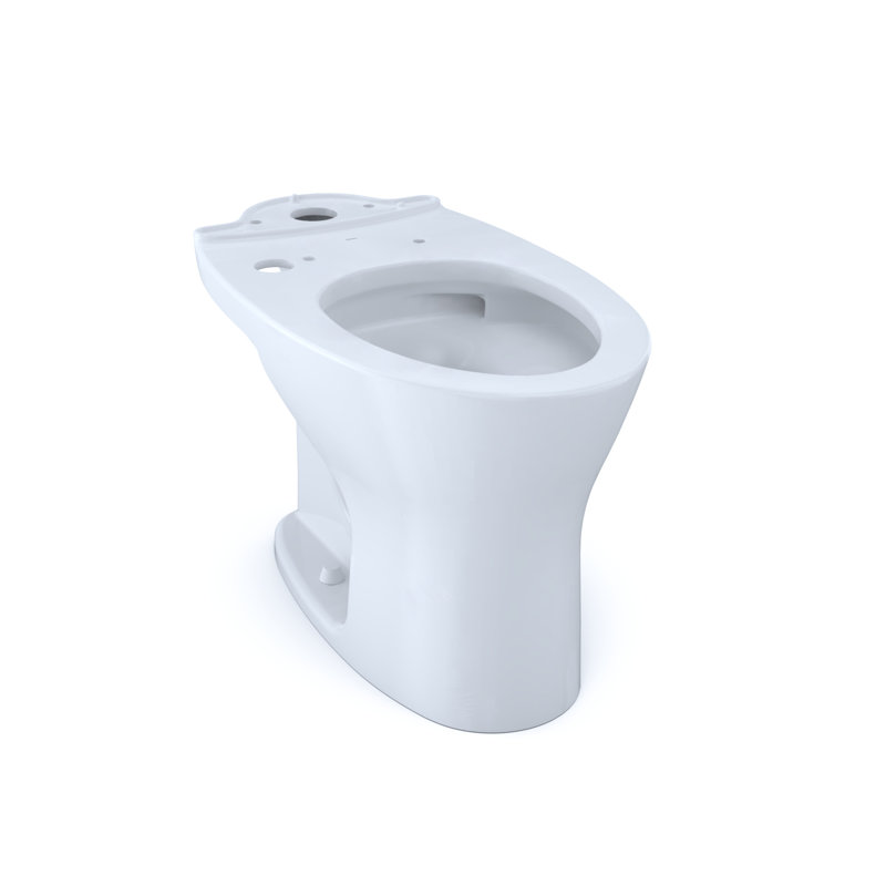 Drake® 14.75" x 16.13" Toilet Bowl, 12", Cotton White, 16.13"H x14.75"W x 27.38 "D