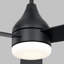 Ventilateur de plafond standard intelligent à 3 pales DEL avec pièces de contrôle de ventilateur et ensemble d'éclairage inclus-1107987589-1135759603