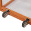 Poulailler portable sur roulettes